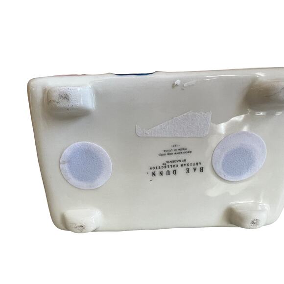 Rae Dunn Ceramic Patriotic USA Land of the Free Camper Decor - Picture 6 of 6